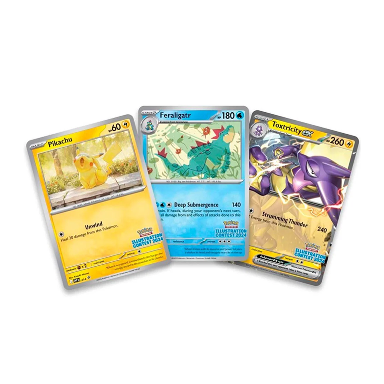 newest pokemon cards 2024 2024 Illustration Contest: Promo Cards