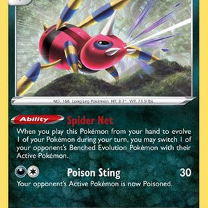 Ariados 103/189 - Reverse Holofoil SWSH03 Darkness Ablaze - Uncommon