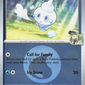 Ascended Heroes: 049/217 N's Vanillite (Energy Symbol Pattern) Reverse Holo