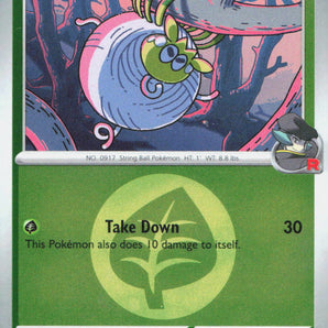 Ascended Heroes: 018/217 Team Rocket's Tarountula Energy Symbol Reverse Holo