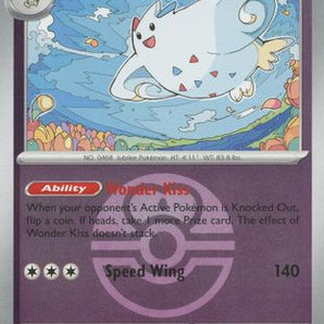 Togekiss (Love Ball) 082/217 - Reverse Holofoil ME Ascended Heroes - Rare