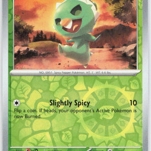 Scarlet & Violet Base Set: 027/198 Capsakid Reverse Holo