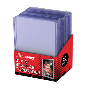 Ultra PRO 3 X 4 Regular Toploader (25ct)