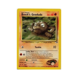 Gym Heroes Unlimited: 038/132 Brock's Geodude