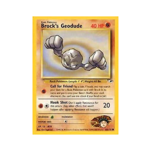 Gym Heroes Unlimited: 066/132 Brock's Geodude