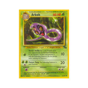 Fossil Unlimited: 31/62 Arbok