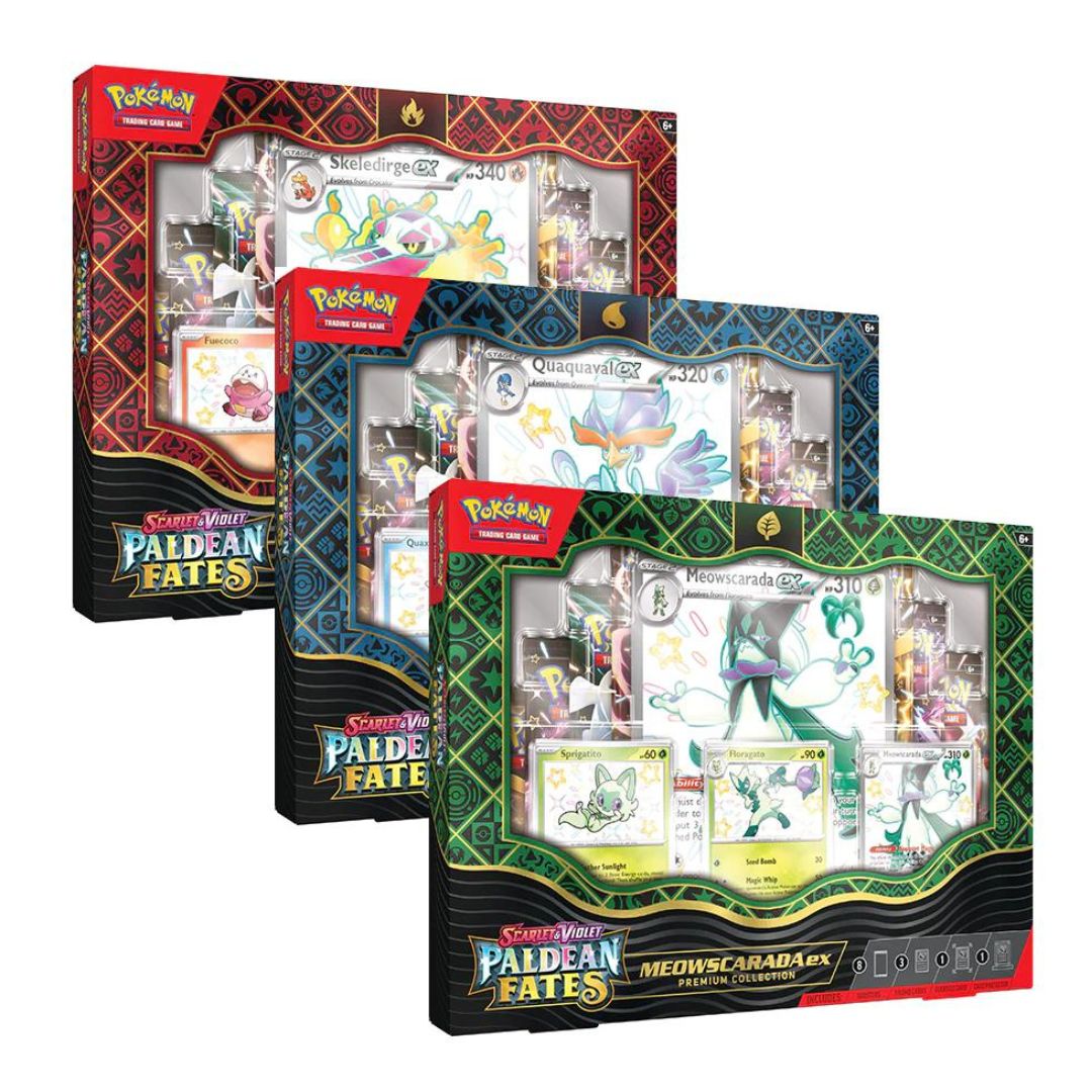 Paldean Fates: ex Premium Collection The Trainer Court Paldean Fates: ex Premium Collection The Trainer Court