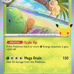 30th Celebration: 002/128 Alolan Exeggutor Holo