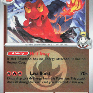 Ascended Heroes: 024/217 Ethan's Magcargo Energy Symbol Reverse Holo