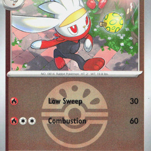 Ascended Heroes: 037/217 Raboot (Friend Ball) Reverse Holo