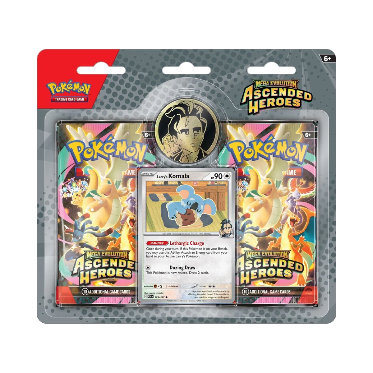 ポケモンカード Ascended Heroes 2 パック Ascended Heroes: 2-Pack Blister (Random Variant) – The Trainer Court