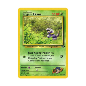 Gym Challenge Unlimited: 077/132 Koga's Ekans