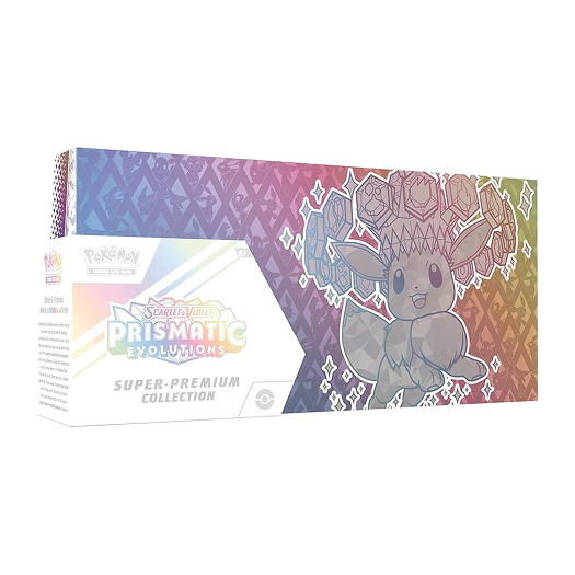 pokemon cards arceus booster box Prismatic Evolutions: Super-Premium Collection – The Trainer Court
