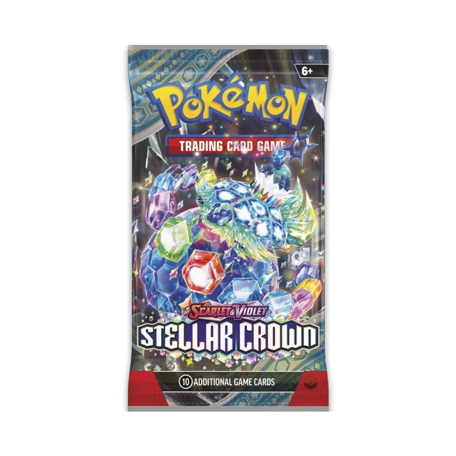 pokemon stellar crown booster box TCG: Scarlet & Violet : Toys & Games Each booster pack contains 10 cards and 1 Basic Energy POKEMON TCG: Scarlet & Violet