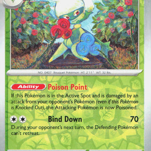 Temporal Forces: 009/162 Roserade Reverse Holo
