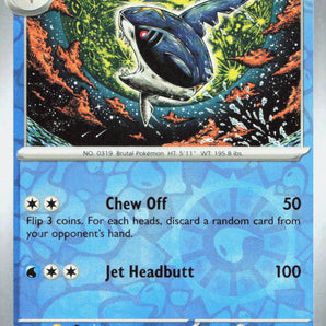 Temporal Forces: 043/162 Sharpedo Reverse Holo