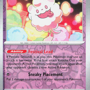 Twilight Masquerade: 089/167 Swirlix Reverse Holo