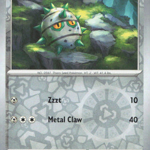 White Flare: 068/086 Ferroseed Reverse Holo