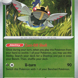 Mega Evolution: 017/132 Ninjask Reverse Holo