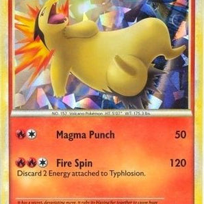 Typhlosion (Cracked Ice Holo) 032/123  - Holofoil Deck Exclusives - Holo Rare