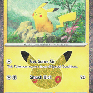30th Celebration: 046/128 Pikachu Holo