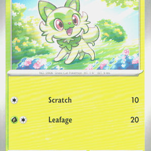 Scarlet & Violet Base Set: 013/198 Sprigatito