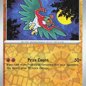 Twilight Masquerade: 107/167 Hawlucha Reverse Holo