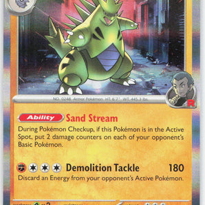 Destined Rivals: 096/182 Team Rocket's Tyranitar Holo