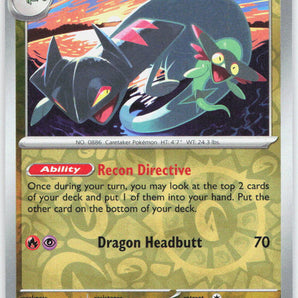 Twilight Masquerade: 129/167 Drakloak Reverse Holo