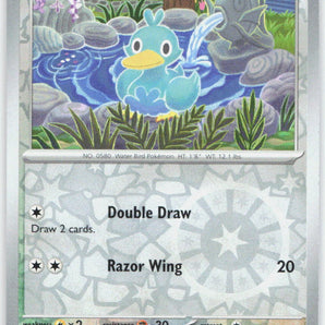 Twilight Masquerade: 139/167 Ducklett Reverse Holo