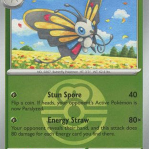Beautifly (Love Ball) 013/217  - Reverse Holofoil ME Ascended Heroes - Uncommon