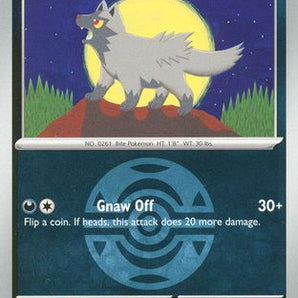 Poochyena (Dusk Ball) 128  - Reverse Holofoil ME Ascended Heroes - Common