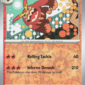 Twilight Masquerade: 035/167 Darmanitan Reverse Holo
