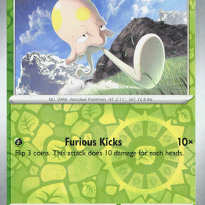 Scarlet & Violet Base Set: 024/198 Toedscool Reverse Holo