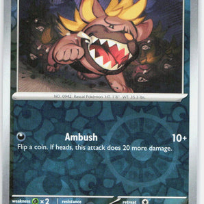 Paldea Evolved: 141/193 Maschiff Reverse Holo