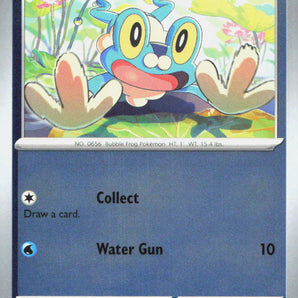 Chaos Rising: 020/086 Froakie Reverse Holo