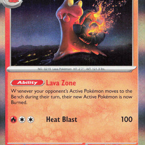 Temporal Forces: 029/162 Magcargo Holo