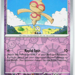 Obsidian Flames: 094/197 Baltoy Reverse Holo