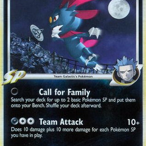 Weavile G/127  - Reverse Holofoil Platinum - Holo Rare