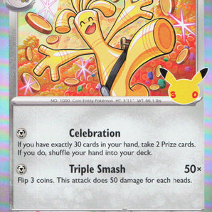 30th Celebration: 108/128 Gholdengo Holo