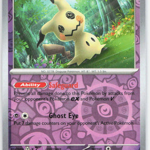 Paldea Evolved: 097/193 Mimikyu Reverse Holo
