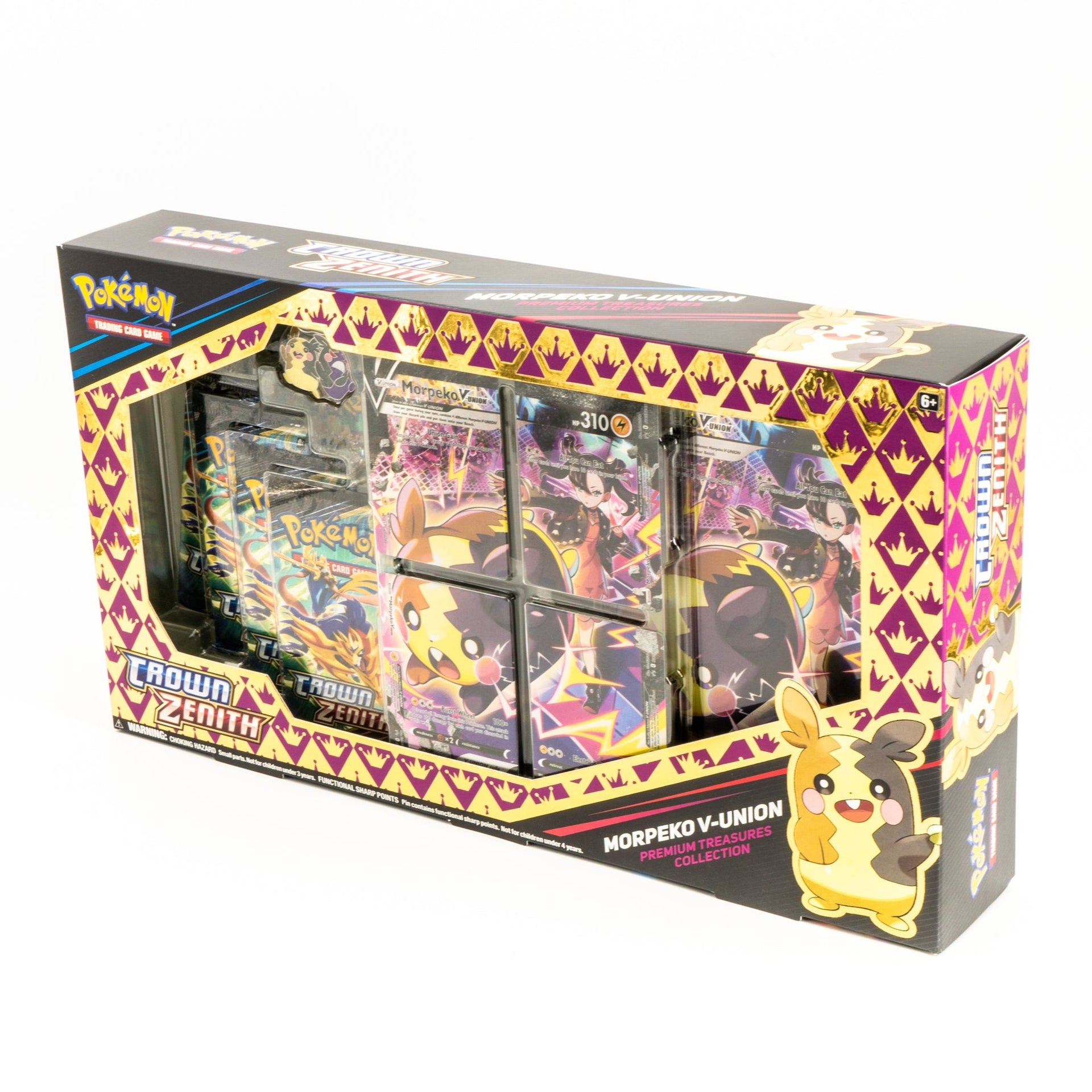 Crown Zenith: Morpeko V-Union Premium Treasures Collection – The Trainer Court