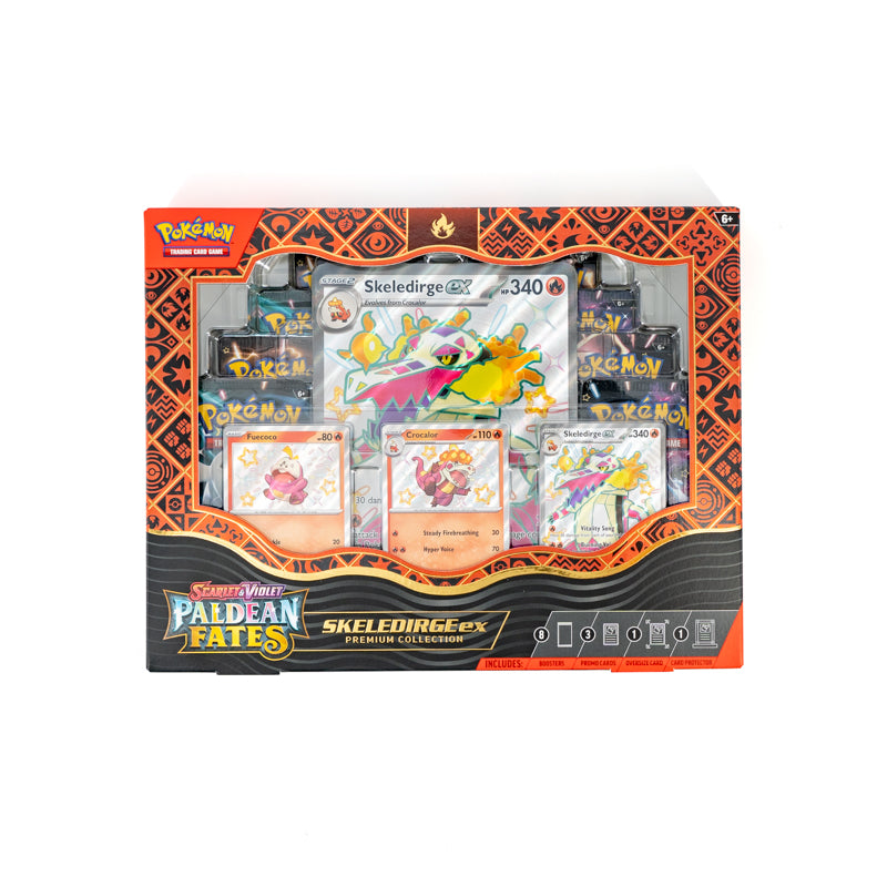 pokemon trading card game paldean fates pokemon ex premium collection Paldean Fates: ex Premium Collection – The Trainer Court