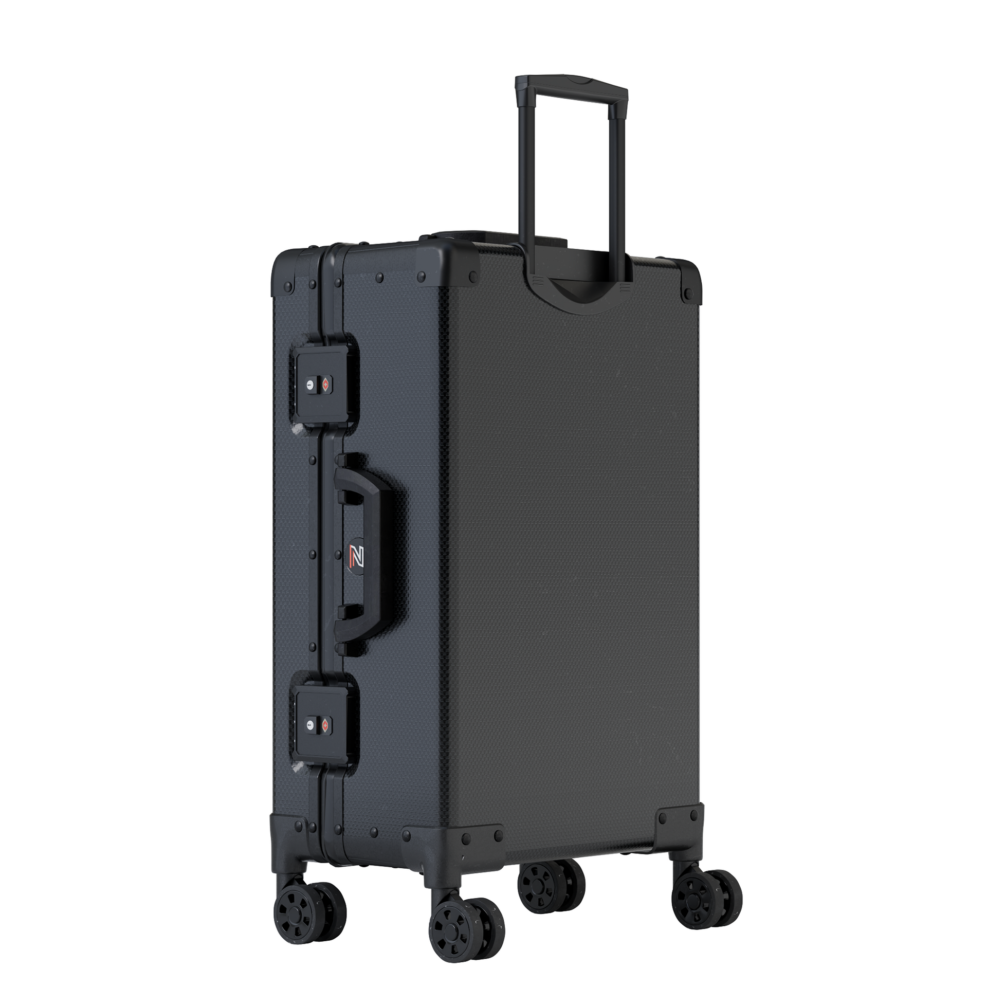 Zion Cases Slab Case Titanium 4 (Carry-on for all airlines) - Black