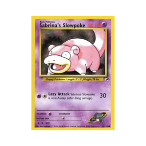 Gym Heroes Unlimited: 095/132 Sabrina's Slowpoke