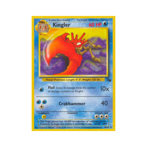 Fossil Unlimited: 38/62 Kingler