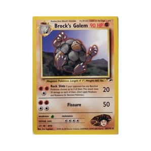 Gym Heroes Unlimited: 020/132 Brock's Golem