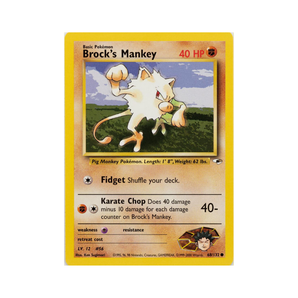 Gym Heroes Unlimited: 068/132 Brock's Mankey