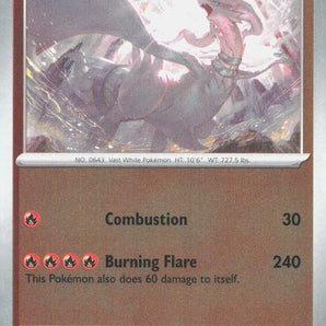 Phantasmal Flames: 017/094 Reshiram Reverse Holo