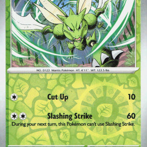 Temporal Forces: 001/162 Scyther Reverse Holo